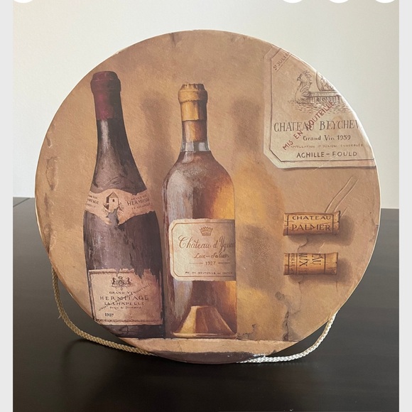 Vintage 2001 14” Diameter x 6” High Hat Box - Picture 8 of 11